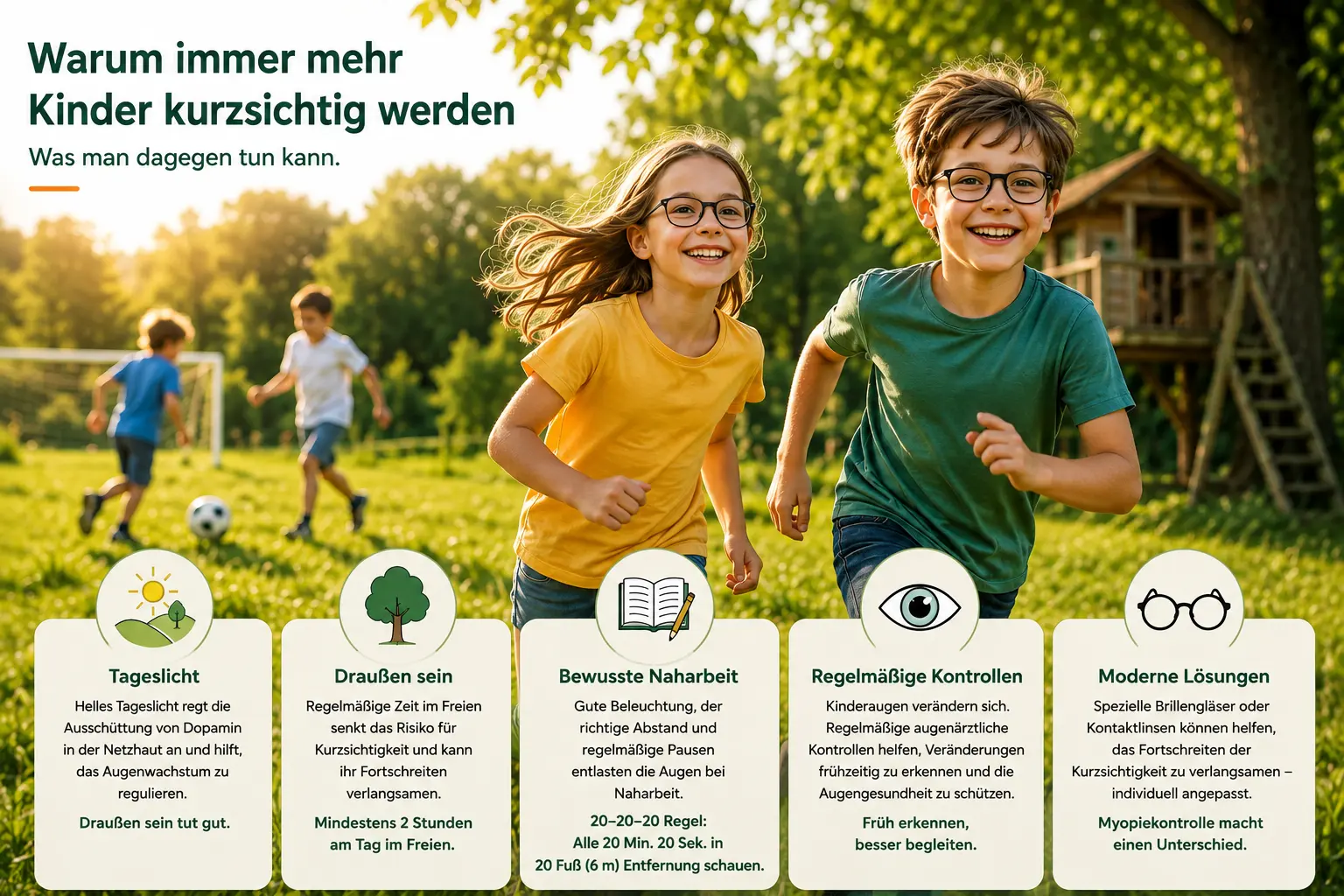 Warum immer mehr Kinder kurzsichtig werden – und weshalb wir heute ihre Augen besser verstehen als je zuvor