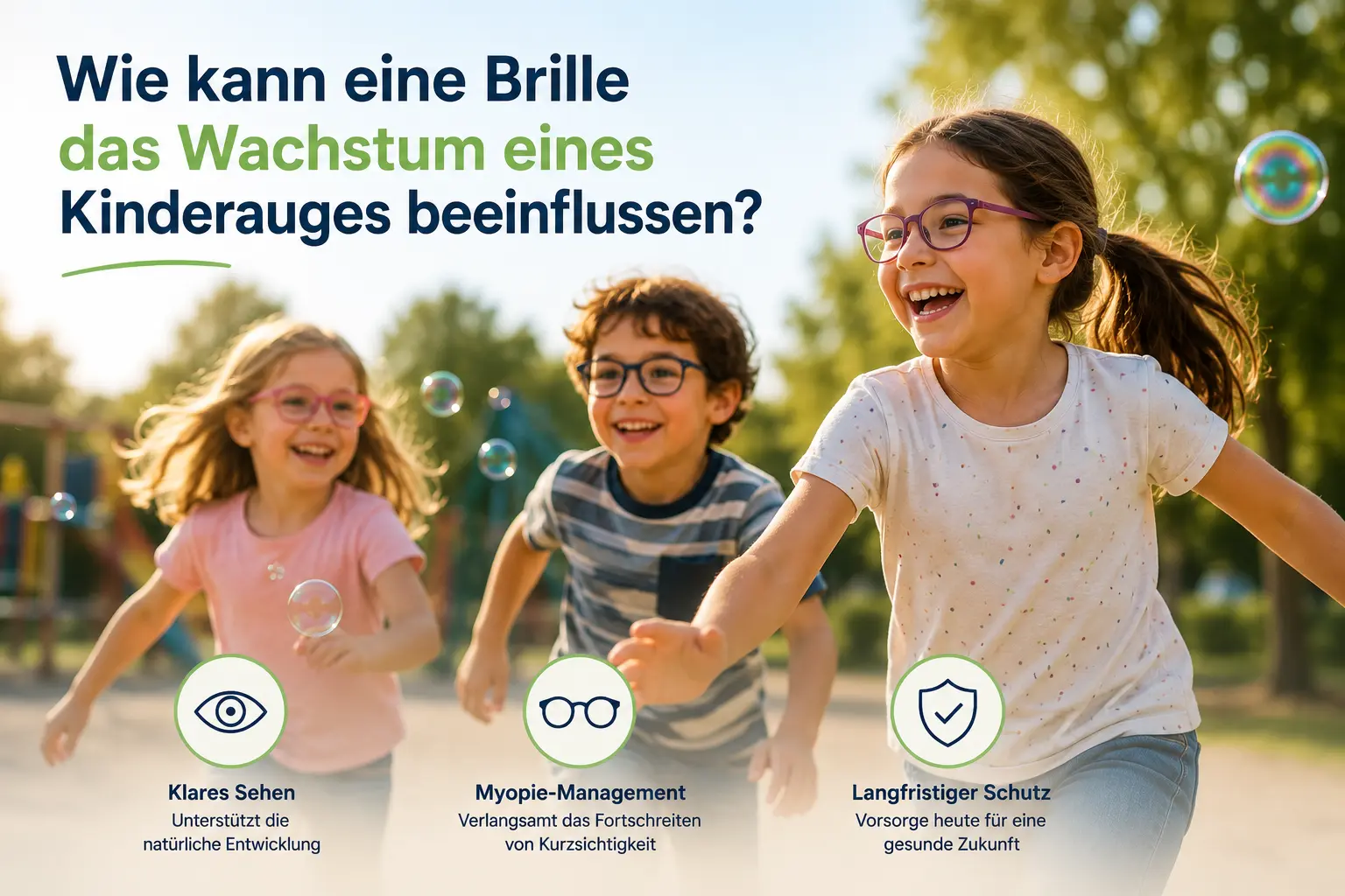 Wie kann eine Brille das Wachstum eines Kinderauges beeinflussen?